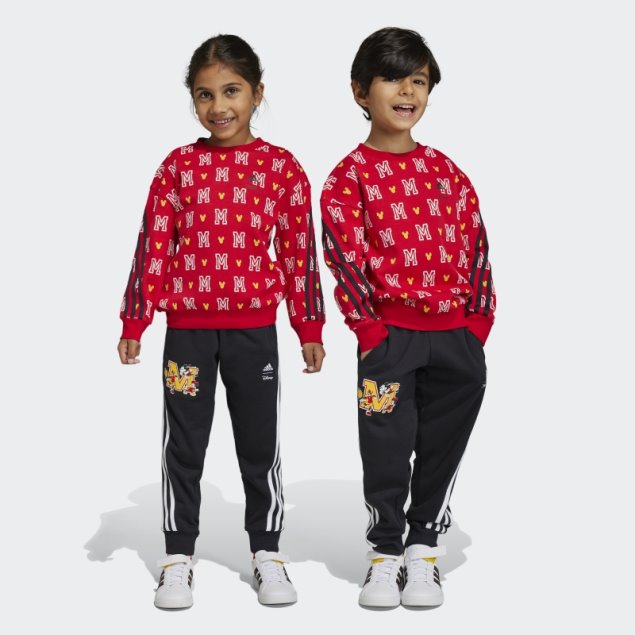 Adidas X Disney Mickey Mouse Jogger Chándal De Moda Escarlata