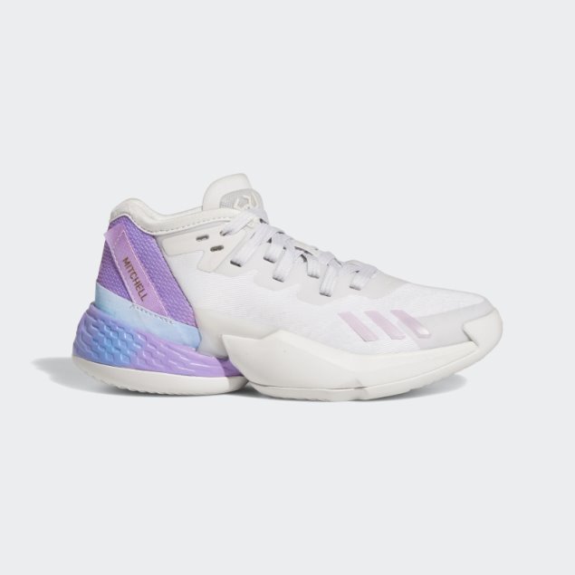 Gris Adidas D.o.n. Número 4 Zapatos De Baloncesto De Moda