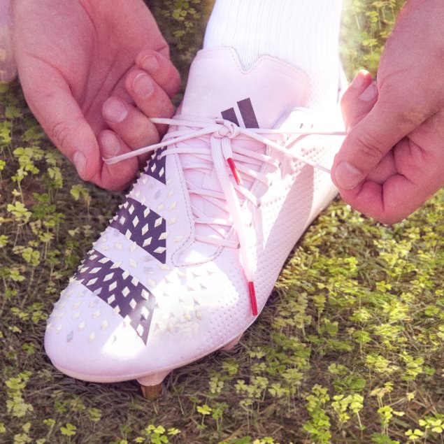 Blanco Adidas Rugby Predator Malice Fg Botas