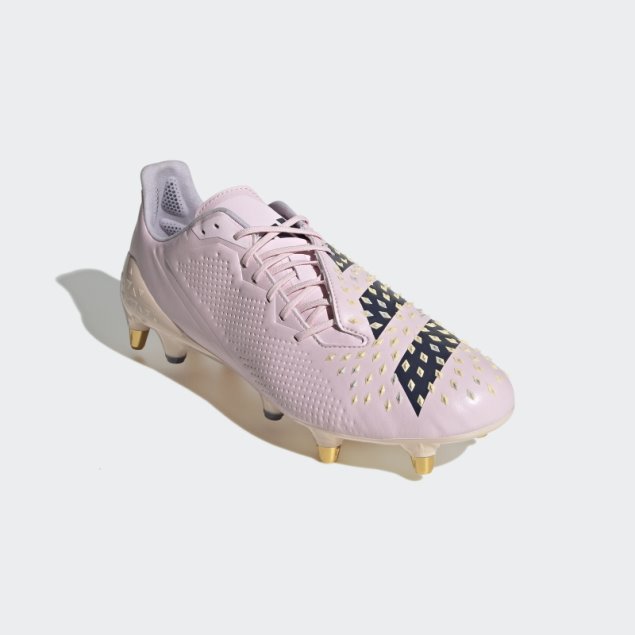 Blanco Adidas Rugby Predator Malice Fg Botas