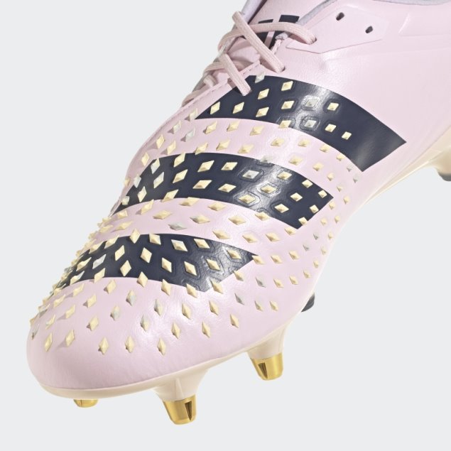 Blanco Adidas Rugby Predator Malice Fg Botas