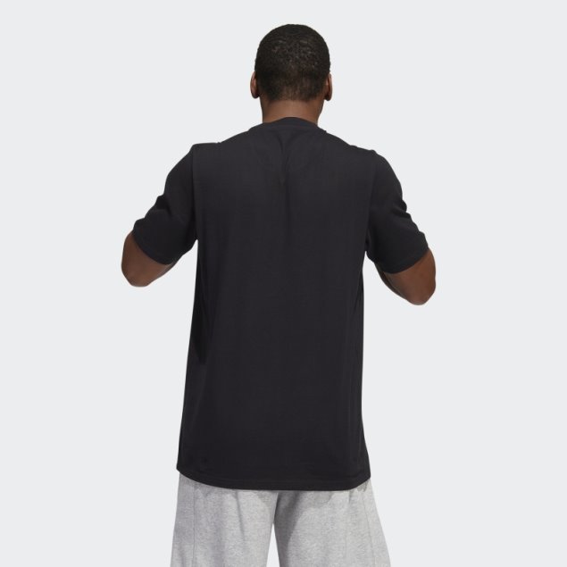 Camiseta Con Bolsillo Gráfico Dynamic Sport Negro Adidas