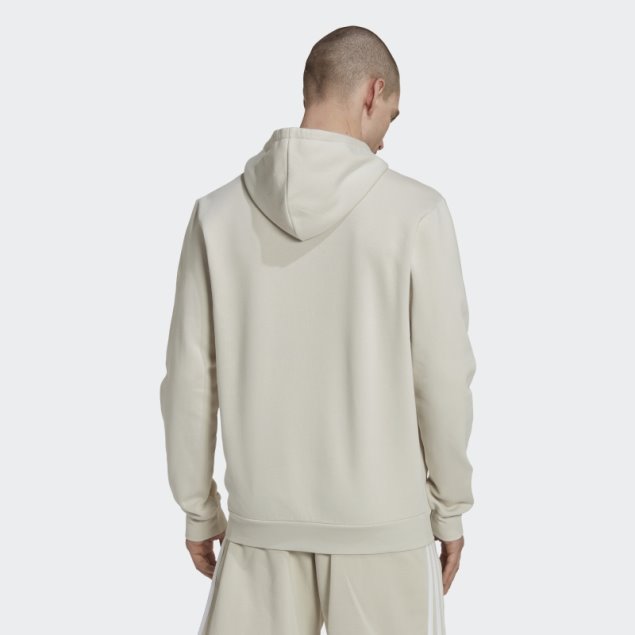 Sudadera Con Capucha Adidas Essentials De Aluminio