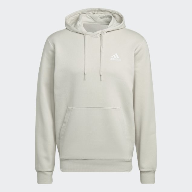 Sudadera Con Capucha Adidas Essentials De Aluminio