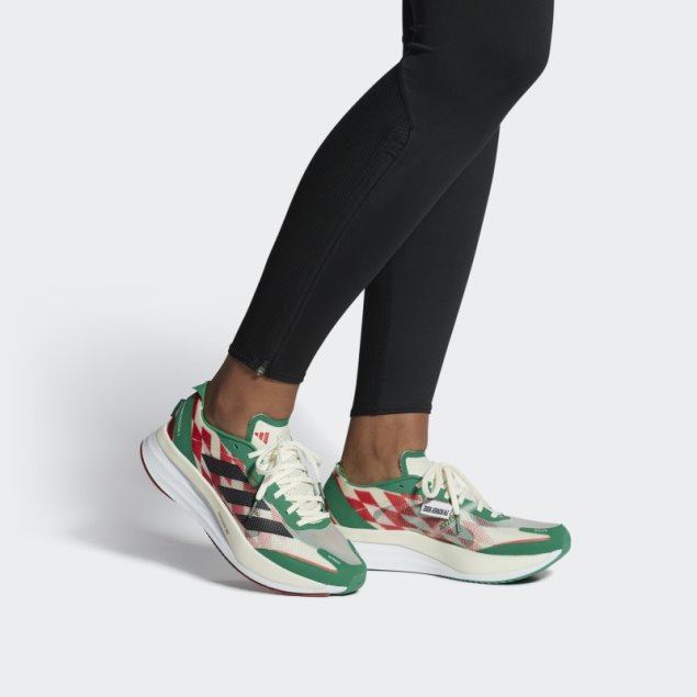 Adizero Boston 11 Zapatos Para Correr Adidas Blanco