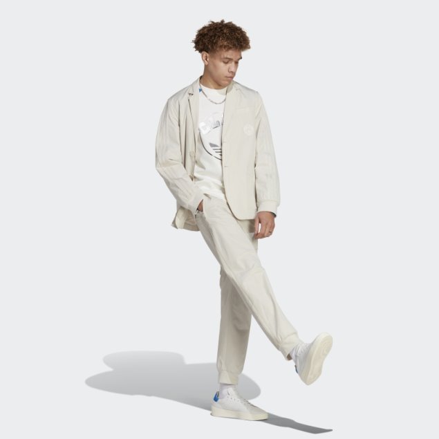 Pantalones De Chándal Con Puños Club Adidas Aluminio