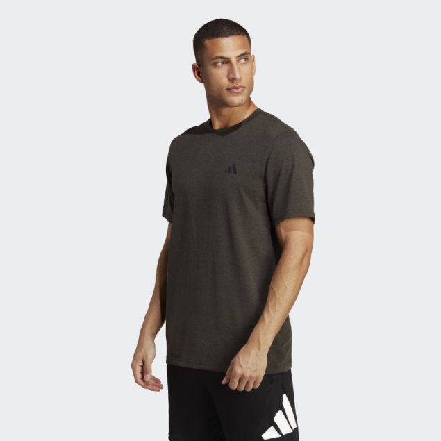 Camiseta De Entrenamiento Adidas Train Essentials Comfort Negro Caliente