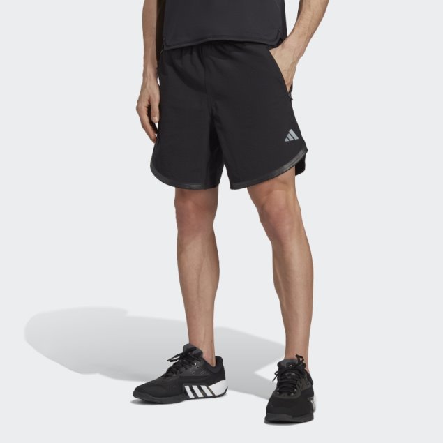 Pantalones Cortos Adidas Negros Diseñados Para Entrenar Cordura