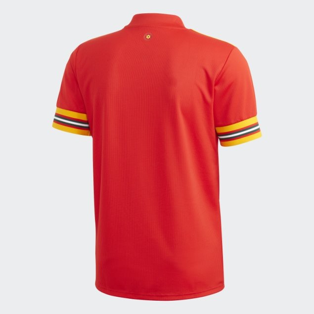 Camiseta Gales Primera Equipacion Adidas Roja