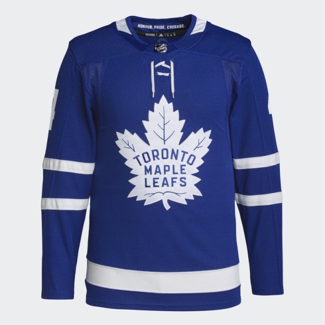 Adidas Royal 08 Ccm-sld Maple Leafs Rielly Home Camiseta Auténtica