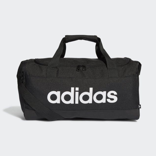 Bolsa De Lona Con Logo Essentials Extrapequeña Adidas Negra
