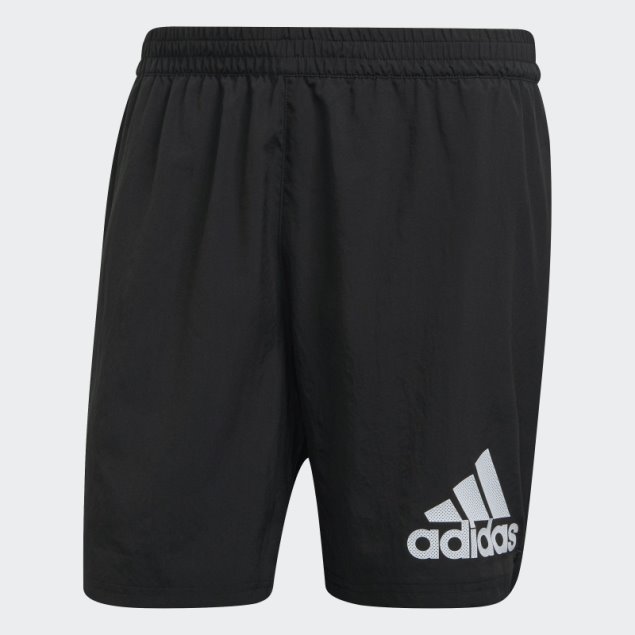 Pantalón Corto Adidas Run It Negro
