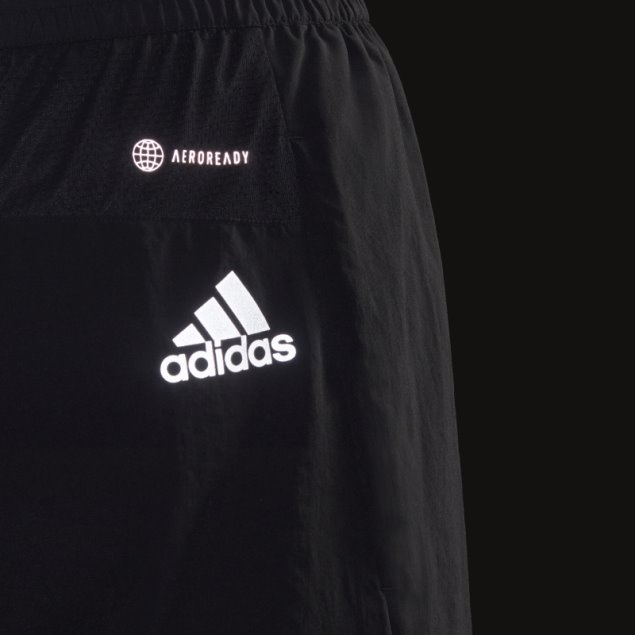 Pantalón Corto Adidas Run It Negro
