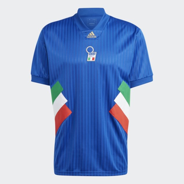 Camiseta Italia Icon Azul Real Adidas
