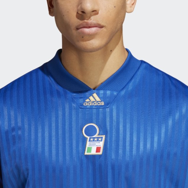 Camiseta Italia Icon Azul Real Adidas