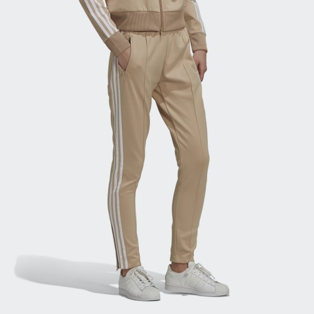 Pantalón De Chándal Adidas Primeblue Sst Beige