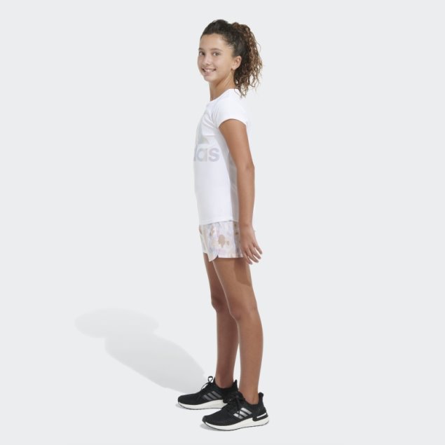 Aop Wovn Pacer Short23 Adidas Blanco