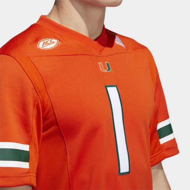 Camiseta Adidas Huracanes Primera Equipación Naranja