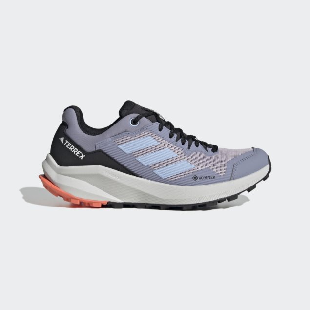 Zapatillas Terrex Trail Rider Gore-tex Trail Running Plata Violeta Adidas