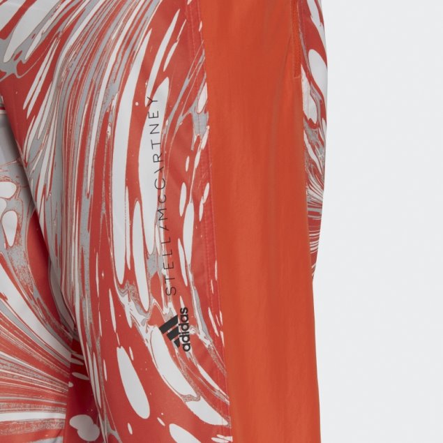 Adidas By Stella Mccartney Pantalones De Chándal Tejidos Estampados Onix Caliente