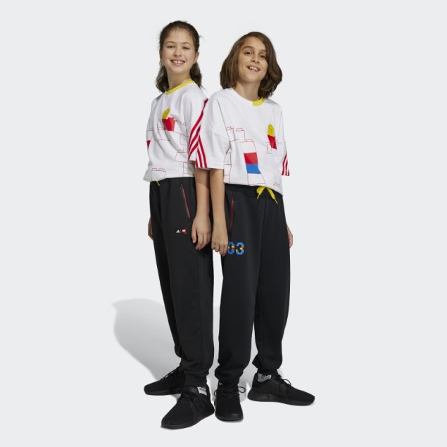 Joggers Negros Adidas X Lego