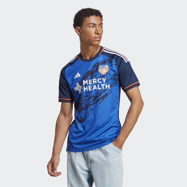 Camiseta Fc Cincinnati 23/24 Primera Equipacion Azul Adidas