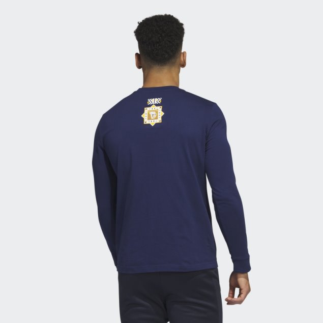 Camiseta De Manga Larga Adidas Predators Playmaker Azul Marino