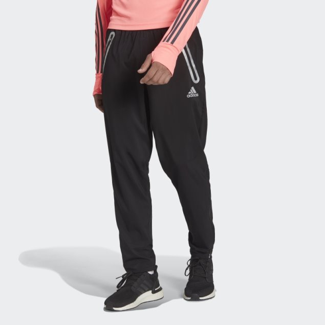 Joggers Negros Reflectantes Rápidos De Adidas