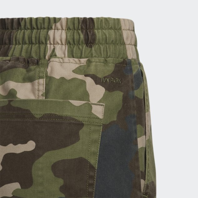 Pantalones Cargo De Lona (todos Los Géneros) Adidas Aop Camo