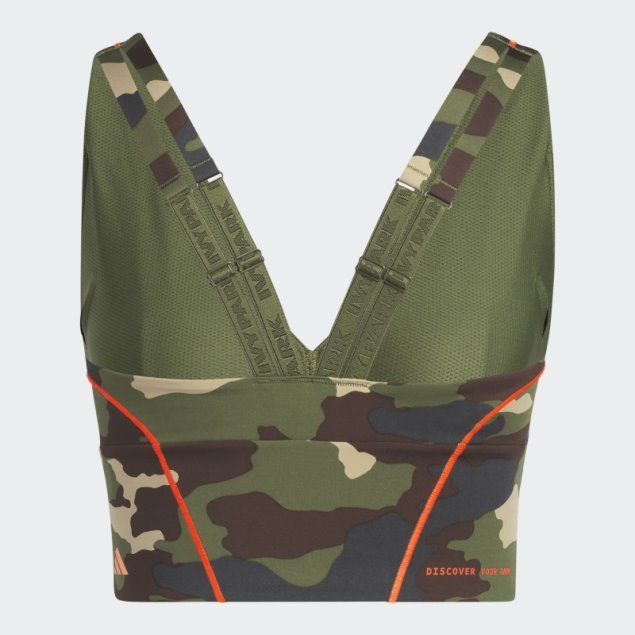 Sujetador Triángulo Adidas Aop Camo