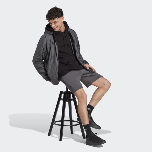 Chaqueta De Chándal Con Cremallera Completa Diseñada En Gris 4 Gameday Adidas