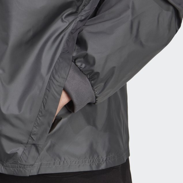 Chaqueta De Chándal Con Cremallera Completa Diseñada En Gris 4 Gameday Adidas