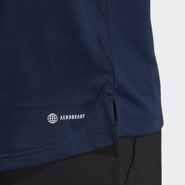 Playera De Tenis Adidas Club Azul Marino