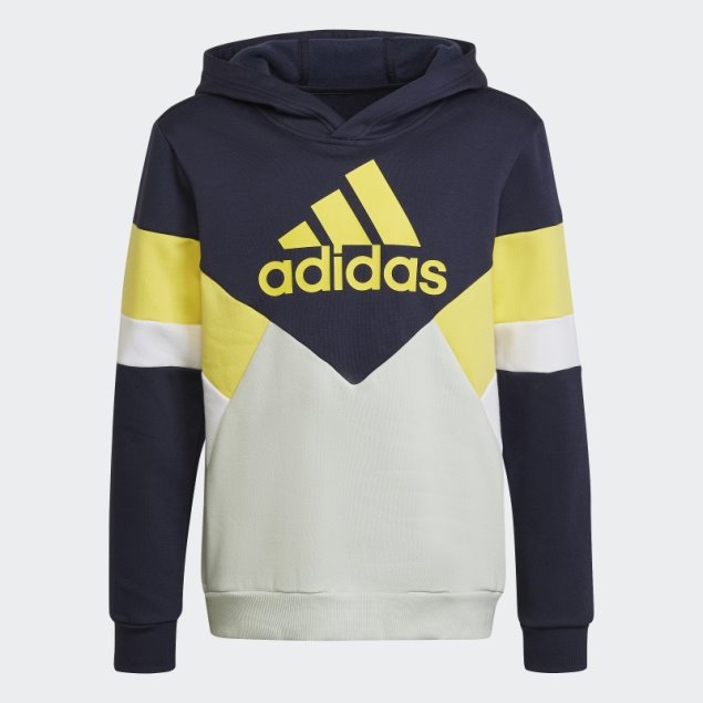 Sudadera Con Capucha De Polar Con Bloques De Color Tinta Adidas