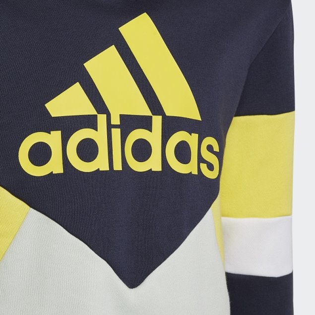 Sudadera Con Capucha De Polar Con Bloques De Color Tinta Adidas