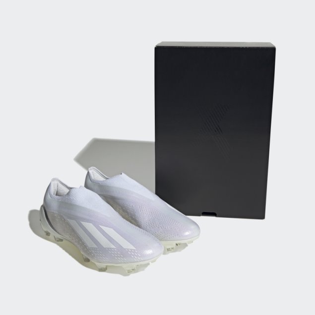X Speedportal+ Tacos De Fútbol Para Terreno Firme Adidas Blanco