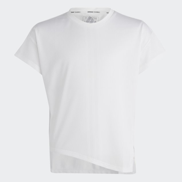 Camiseta Hiit 3 Rayas Quickburn Adidas Blanco