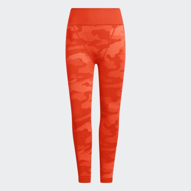 Mallas De Punto Naranjas Adidas