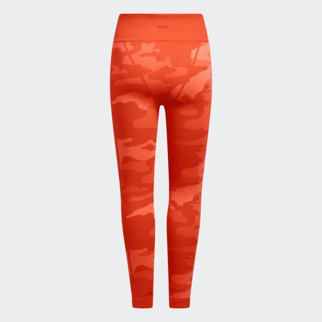 Mallas De Punto Naranja Adidas