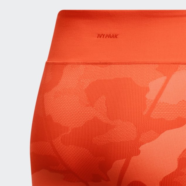 Mallas De Punto Naranja Adidas