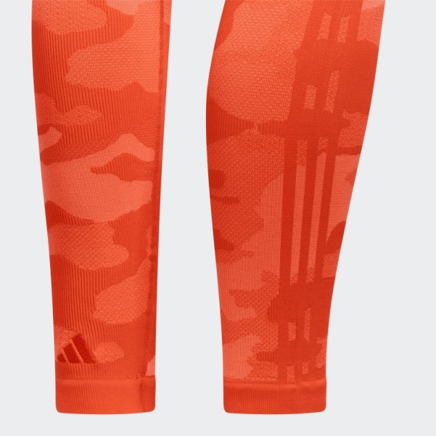 Mallas De Punto Naranja Adidas