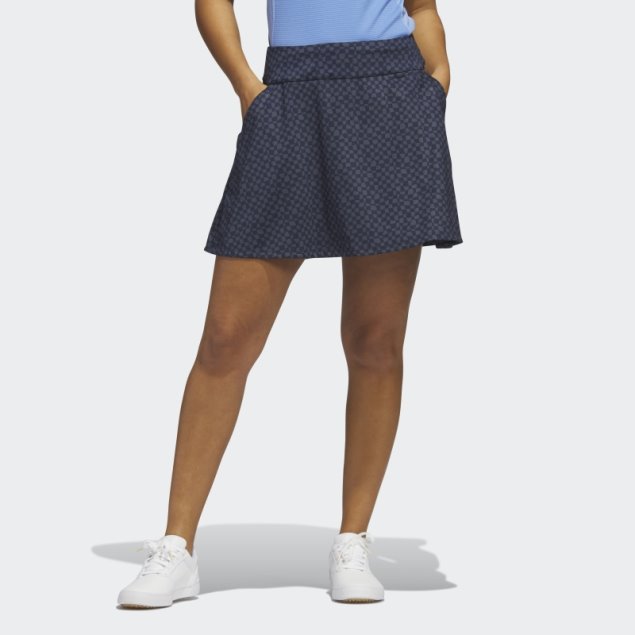 Falda Pantalón De Golf De 16 Pulgadas Estampada Adidas Azul Marino