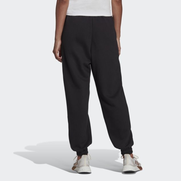 Pantalón Essentials Studio De Forro Polar Adidas Negro