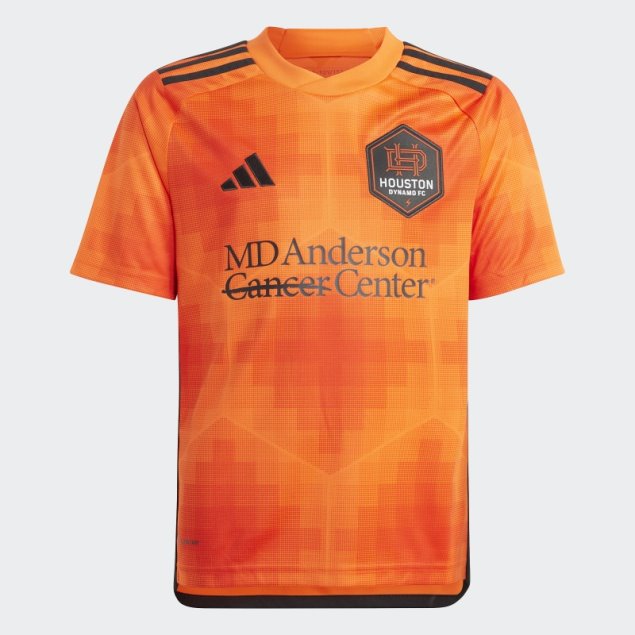 Camiseta Adidas Houston Dynamo 23/24 Primera Equipación Naranja