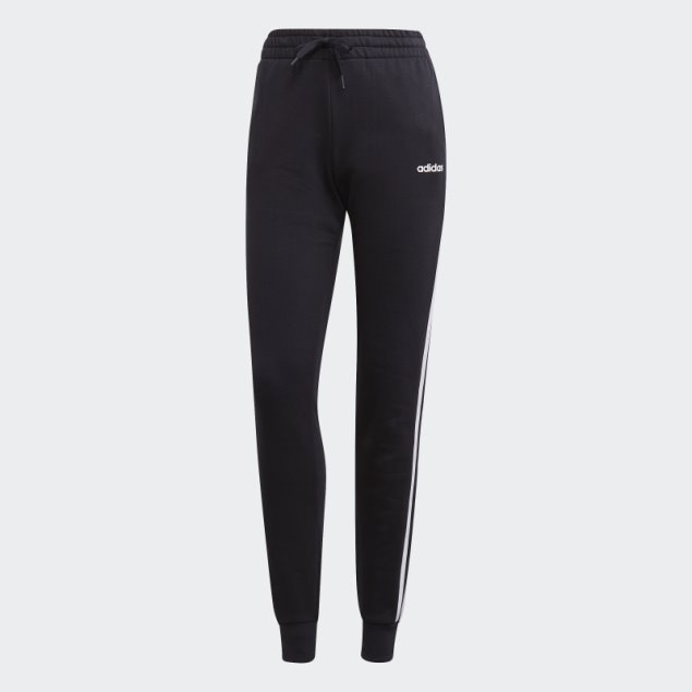 Joggers Adidas Essentials Con 3 Rayas En Negro