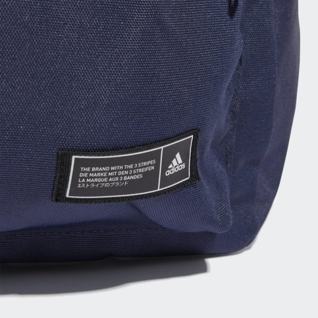 Insignia Clásica De Deporte Mochila Adidas Azul Marino