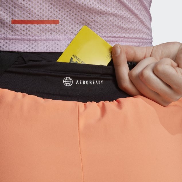 Pantalón Corto Adidas Terrex Agravic Bca Naranja Haz