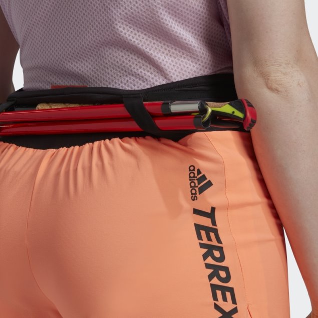 Pantalón Corto Adidas Terrex Agravic Bca Naranja Haz