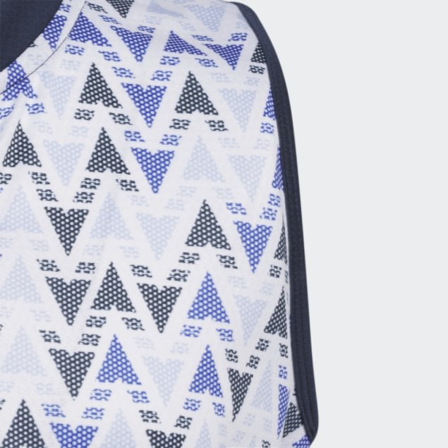 Polo Sin Mangas Estampado Heat.rdy Azul Marino Adidas