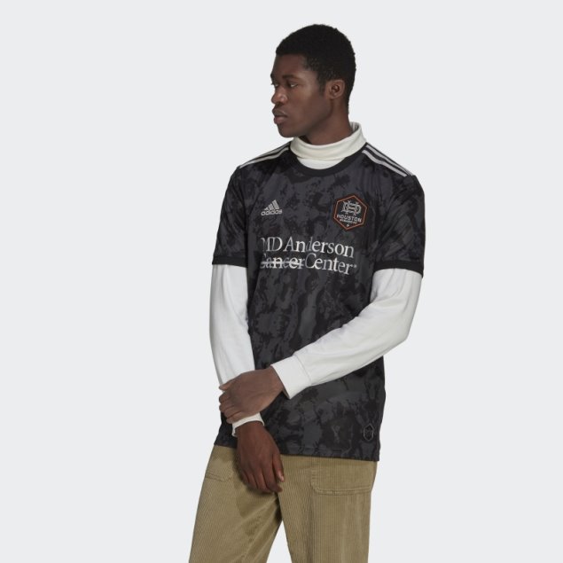 Camiseta Adidas Carbon Houston Dynamo Segunda 22/23